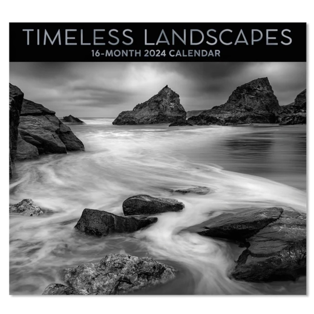Timeless Landscapes 2024 Full Size Wall Calendar Planning Scheduling Organizing